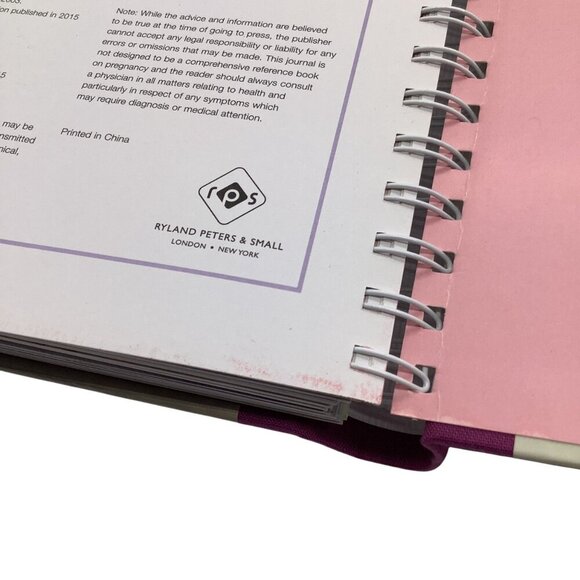 Pregnancy Journal With Elastic Closure & Weekly Progress Tracker 2003 - Picture 6 of 14